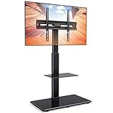 PERLEGEAR TV Ständer TV Bodenständer für 30-70 Zoll Flach & Curved Fernseher...