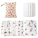 Wiederverwendbare Windeln für Babys – verstellbare waschbare Babywindeln |...