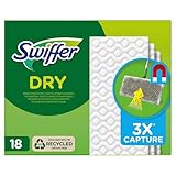 Swiffer Bodenwischer Boden Staubtücher Nachfüllpack 18 Tücher, Nimmt 3x Mehr...