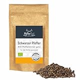 Schwarzer Pfeffer BIO | Pfefferkörner ganz | Premium Qualität direkt aus...