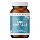 Sango Meereskoralle 90 Kapseln. Natürliches Calcium (20%) und Magnesium (10%)...