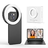 Selfie Licht, Ringlicht Handy, 40 LEDs Ringleuchte Mit DREI Farbmodi, USB-Laden...