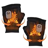 FUXNGZI Beheizbare Handschuhe, 2025 Neu Handwärmer Elektrisch,Winterhandschuhe...