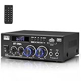 Romicta HiFi Stereo Verstärker, 450Wx2, 2-Kanal Mini Bluetooth Verstärker mit...