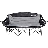 KingCamp Camping Sofa Triple Deluxe Lounge 3 Personen Klappstuhl Couch 270 kg