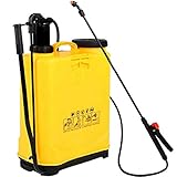 Bakaji Drucksprüher Pflanzensprüher Rückenspritze 16 Liter Ergonomisch...