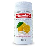 Vitamin C - Reine Ascorbinsäure - Apotheken Qualität 1 x 100 g | 1 Dose...