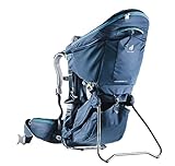 deuter Kid Comfort Pro Kindertrage mit Daypack, 12+10 L, midnight