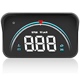 AutoGadgets24 Head up Display Auto | HUD OBD2 mit 3,5 Zoll Display,...