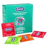 Durex Überrasch Mich Kondome-Mix – Mischung mit 4 verschiedenen Kondom-Sorten...