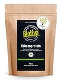 Biotiva Erbsenprotein-Pulver Bio 1kg - 83% Proteingehalt - 100%...