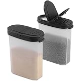 SIGNORA WARE Gewürzgläser mit Deckel, nachfüllbar, leer, luftdicht, 237 ml,...