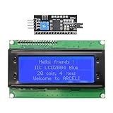 ARCELI 20x4 2004 LCD Display Modul, DC 5V LCD-Bildschirm-Anzeigemodul Zeichen...
