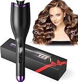 HAPPHOOH Lockenstab Automatisch, Lockenstab Große Locken, LCD-Anzeige, Timer &...