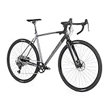 ATTABO Gravel Bike GRADO 2.0 mit Aluminiumrahmen 56 cm Ergonomischer Lenker...