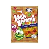 nimm2 Lachgummi Happies – 1 x 325g – Fruchtgummi mit Fruchtsaft und...