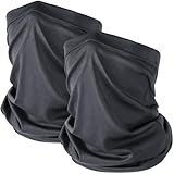 2 Stück Multifunktionstuch Bandanas Loop Schal, Face Shield, Halstuch...