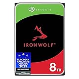 Seagate IronWolf 8 TB interne Festplatte NAS HDD, 3.5 Zoll, 5400 U/Min, 256 MB...