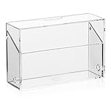 VITAdisplays® Visitenkartenbox/Visitenkartenhalter/variabel zur Aufbewahrung...
