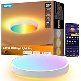 Govee Deckenlampe RGBIC 48,5W, Smart Led Deckenleuchte 4300lm Kompatibel mit...