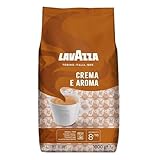 Lavazza, Crema e Aroma, Arabica und Robusta Kaffeebohnen, Ideal für...