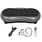 Panana Vibrationsplatte mit leiser Motor | 120 Vibrationsstufen + 10...