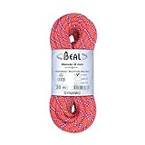 Beal Rando 8mm 30m Orange - Robustes vielseitiges Touren Zwillingsseil, 30m,...