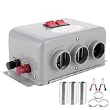 12 Volt Car Heater,Autoheizung Heizlüfter 12V 3 Löcher,600 W – 800 W,Für...