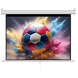 INMOZATA Leinwand Beamer Rollo 279cm, Bild 266 x 149 cm(120 Zoll), Format 16:9,...
