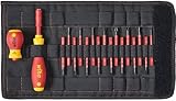 Wiha Schraubendreher und Bit Set slimVario (41231) 19tlg. |Schraubenzieher Griff...