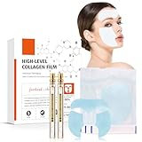 Highprime Kollagen Film, 9 Stück Löslicher Kollagen Film Gesicht+30ml...