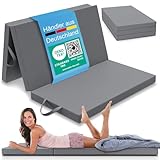 ELONEO Klappmatratze 120x200 cm, 8 cm hoch, Gästematratze klappbar,...