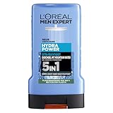 L'Oréal Men Expert Duschgel und Shampoo für Männer, Duschbad zur Reinigung...