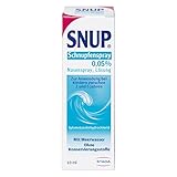 SNUP Schnupfenspray 00,5 % - Nasenspray mit Meerwasser für Kinder zwischen 2...