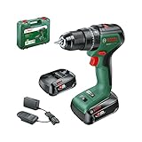 Bosch Home and Garden Akku Schlagbohrschrauber UniversalImpact 18V-60 (2 Akku,...