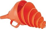 Pressol Trichtersatz PE 6-teilig 50,75,100,120,150,160mm Öl-säure-Kraftstoff...