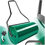 tectake® Rasenwalze befüllbar, Füllvolumen: ca. 50 L, Rasenrolle zur Boden...