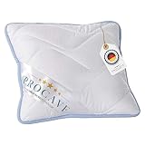 PROCAVE TopCool Kopfkissen Kochfest 40x40 cm, Qualitäts-Stepp-Kissen,...