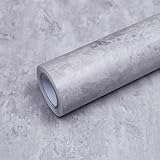 Selbstklebende Hellgrau Selbstklebend Betonoptik Graue Betonzement Tapeten...