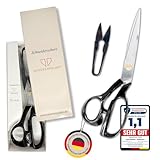 Scherenpalast® Schneiderschere (25,4 cm) Nähschere Stoffschere scharf mit...