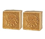 IchbinPUR – Original Aleppo Seife Doppelpack (2x150g), 95% Olivenöl 5%...