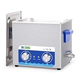 DK SONIC Ultraschallreiniger, 10L 240W Schallreiniger aus Edelstahl mit Heizung...