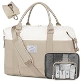 LOVEVOOK Reisetasche Damen Weekender Sporttasche mit Schuhfach Handgepäck...