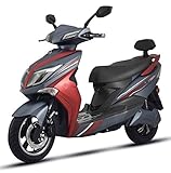 Elektroroller Hawk, E-Roller 45 km/h, 60 km Reichweite, 72V/20Ah Blei-Gel-Akku,...