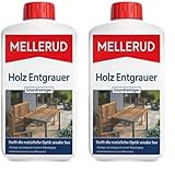 Mellerud Holz Entgrauer Grundreiniger | 1 x 1 l | Kraftvoller Schutz vor...