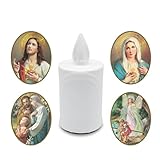 AROBA LED Grabkerze Trauerlicht - Flackereffekt wie echte Kerze - lange...