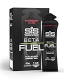 Science in Sport BETA Fuel Dual Source Gel 6 x 60ml Erdbeere Limette -...