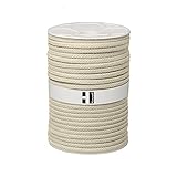 Hummelt® SilverLine-Rope Baumwollseil Baumwollkordel (H) 10mm 50m Natur (beige)...