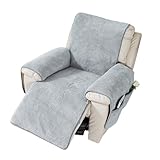 EBETA Liegesesselbezug Sesselbezug Sofa Armlehnenbezüge, Sherpa Husse für...