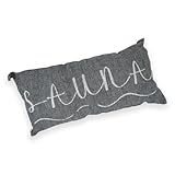 sositex | 1 Premium Saunakissen Lieblingskissen Reisekissen | Design: BANGA |...